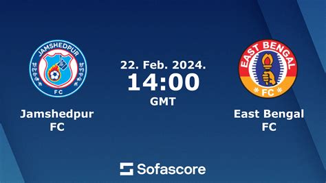 east bengal vs jamshedpur live score